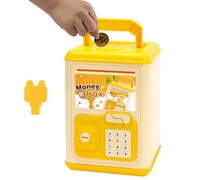 Banques pour pour de l'argent réel, Boîte d'économie de Changement électronique, Banque monétaire de Monnaie Musicale drôle, Stockage de trésorerie Interactive Safe pour la Maison, Le Salon, l