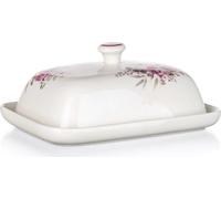 BANQUET Beurrier ROSE 18 x 13,4 x 8 cm