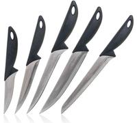 BANQUET Set de couteaux CULINARIA, 5 pcs, noir