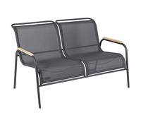 Banquette 2 places FERMOB Coolside - Carbone