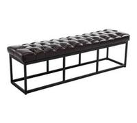 Banquette Amun B similicuir , Marron/150 cm Marron G