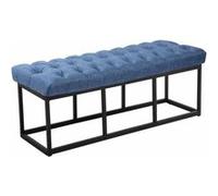 Banquette Amun B Tissu , Bleu/120 cm Bleu