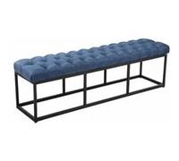 Banquette Amun B Tissu , Bleu/150 cm Bleu
