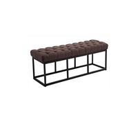 Banquette Amun B Tissu , Marron/120 cm
