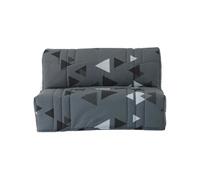 Banquette BZ DREAM - Gris bikini - 100% coton - L 145 x P 100 x H 90 cm
