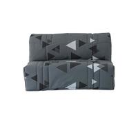 Banquette BZ DREAM - Gris bikini - 100% coton - L 145 x P 100 x H 90 cm