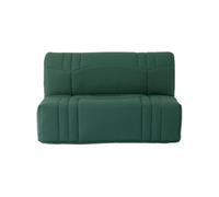 Banquette BZ DREAM - Tissu 100% Coton vert foret - Couchage 140 x 190 cm - Confort moelleux