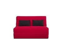 Banquette convertible BZ SALMA - RELAXIMA - Couchage 140 x 190, pearl rouge
