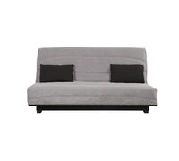 Banquette convertible Clic Clac SCOTY - RELAXIMA - Couchage 130 x 190, rangement intégré, cape gris
