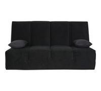 Banquette Clic-Clac 130 LOS ANGELES angel noir - matelas Dunlopillo Noir G