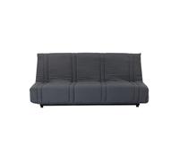 Banquette clic clac 3 places - anthracite - 193 x 92 cm - LENA
