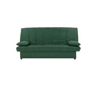 Banquette clic clac 3 places Tissu 100% coton Style Contemporain L 190 P92 cm MILA