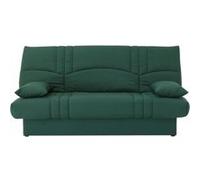 Banquette clic clac 3 places tissu foret Style contemporain L 190 P 92 cm DREAM Ve