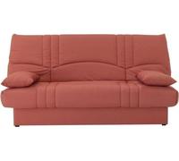 Banquette clic clac 3 places - tissu Terracotta - Style contemporain - L 190 x P 92 cm - DREAM