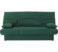 Banquette clic clac 3 places - tissu Vert foret - Style contemporain - L 190 x P 92 cm - DREAM