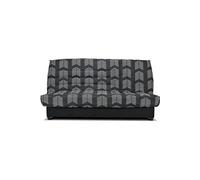 Banquette Clic-clac Beija - Tissu chevrons A111 - Couchage 128 x 188 x 14 cm - B