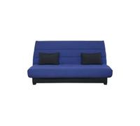 Banquette convertible Clic clac CECILIA - RELAXIMA - couchage 130 x 190, rangement intégré, pearl marine