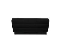 Banquette Clic-Clac Marseille 120x190 microfibre bicolore matelas 13cm avec coffre