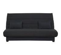 Banquette Clic clac OLIVIA 130 x 190 pearl noir Noir