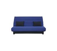 Banquette convertible Clic clac SALMA - RELAXIMA - Couchage 130 x 190, rangement intégré, pearl marine