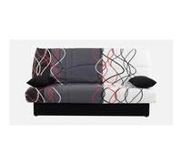 Banquette clicclac 3 places Coton Onde 190 92 96 cm DREAM Multicolore G