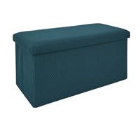 Banquette Coffre Pliable "Atome" 76cm Bleu