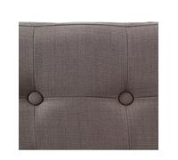 Banquette coffre pliable Lysandre - L. 76 x H. 38 cm - Gris