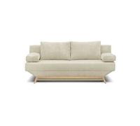 Banquette con ible 3 places Coffre de rangement Tissu velours côtelé L 190 H 92 P