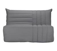 Banquette convertible 3 places tissu gris -142 x 101 cm gris G