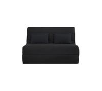 Banquette convertible BZ CECILIA - RELAXIMA - Couchage 140 x 190, pearl noir
