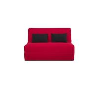 Banquette convertible BZ CECILIA - RELAXIMA - Couchage 140 x 190, pearl rouge