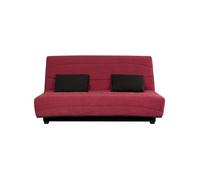 Banquette CC ESTEBAN 130 x 190, cape framboise