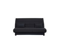 Banquette convertible Clic clac SALMA - RELAXIMA - couchage 130 x 190, rangement intégré, pearl noir