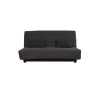 Banquette convertible Clic Clac SCOTY - RELAXIMA - Couchage 130 x 190, rangement intégré, cape charbon