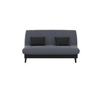 Banquette convertible Elios clic clac, couchage 130 x 190 avec rangement intégré + 2 coussins OFFERTS, Pearl Gris