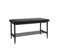 Banquette d'angle pour salle à manger Grand, 85x35cm, Noir, , Vicco