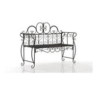 Banquette de jardin - CLP - MINNA - Fer forgé laqué - 123 x 46 cm - 5 couleurs disponibles