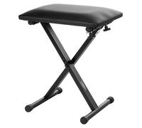 Banquette de Piano Numerique Clavier Tabouret Banc Siege Banque Reglable Noir