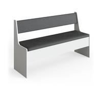 Banquette de salle à manger Roman, 41.5x136.6cm, Blanc, Vicco 34179