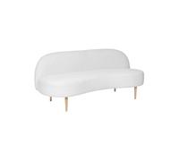 Atmosphera - Banquette en bouclette INSI - 2 Places - Blanc - Insi G