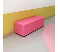 Banquette en forme de vague Collection de canapés for l'aire de repos de la salle de danse des jardins d'enfants et des centres de formation de la salle d'activités du musée des sciences(120x40x40cm)