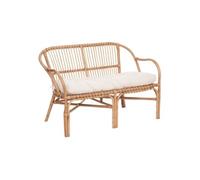 Atmosphera - Banquette 2 Places Neta - rotin et Coton