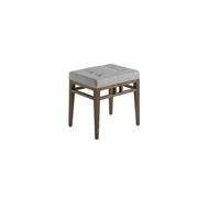 Banquette En Tissu Et Bois De Noyer Marron