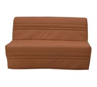 Banquette-lit BZ 2 places JOE - Tissu Terracotta - Fabrication française