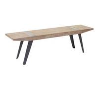 Banquette Hwc-A15b, Banc De Salle À Manger, Bois De Sapin Rustique, Massif, 160cm Multicolore