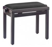 Banquette Piano Stagg PB39 palissandre mat velours noir