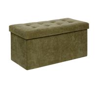 Banquette Pliable Velours "Lysandre" 76cm Kaki