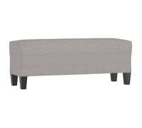 Banquette rembourrée - vidaXL - Marron - 100x35x41 cm - Tissu polyester - Rembourrage mousse - Multifonctionnelle