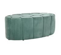 Banquette - Scandinave - Vert - MDF - Polyester - 2 places - 122 x 51 x 46,5 cm