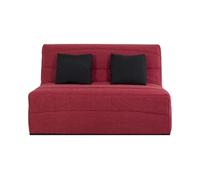 Banquette convertible BZ ESTEBAN - RELAXIMA - couchage 140 x 190, cape framboise